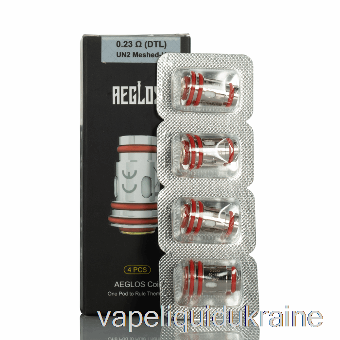 Vape Liquid Ukraine Uwell AEGLOS Replacement Coils 0.23ohm UN2 Meshed-H Coils